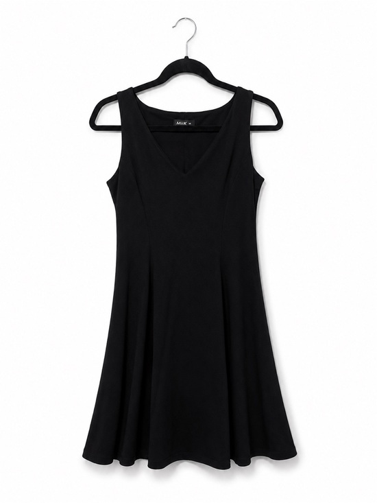 Miik Dresses & Skirts - Miik Classic Black Mini Fit and Flare Dress